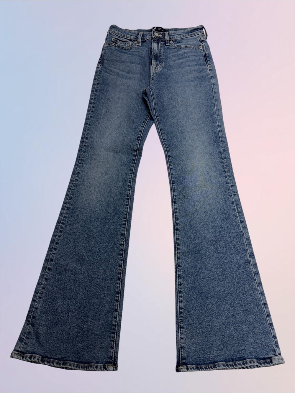 GAP Women’s 4 / 27 70’S FLARE Blue Jeans